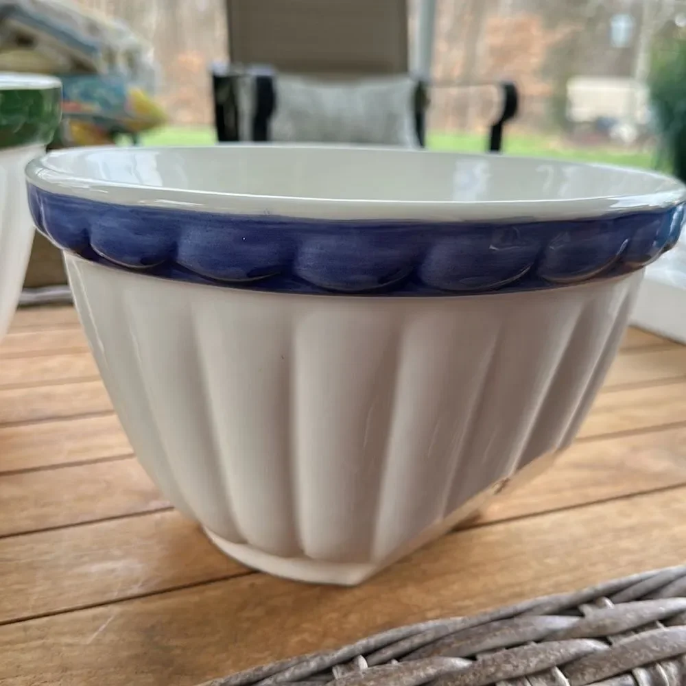 Certified Int. Corporation Italian Stoneware Bowl Set (3)